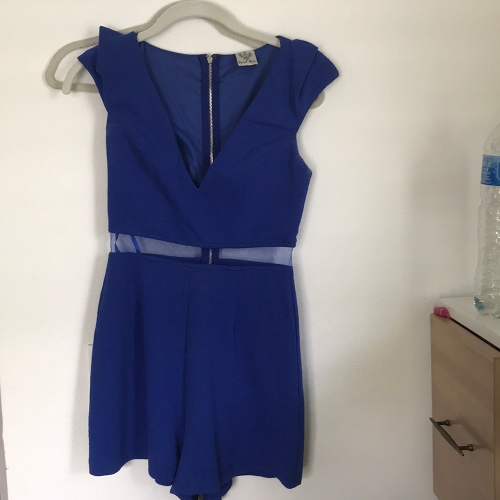 Royal blue nice romper from LF